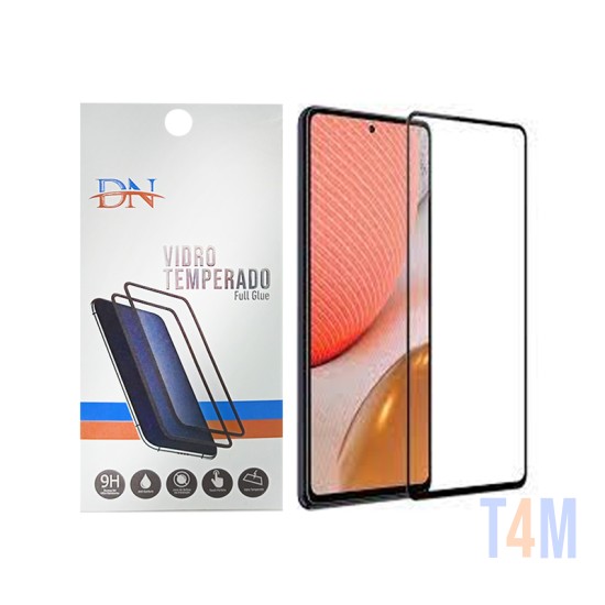 DN FULL GLUE GLASS PROTECTOR FOR SAMSUNG GALAXY A72 BLACK